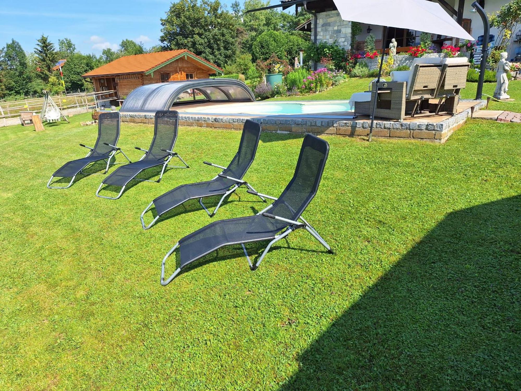 Ferienwohnung Am Wirtshof Siegsdorf Dış mekan fotoğraf