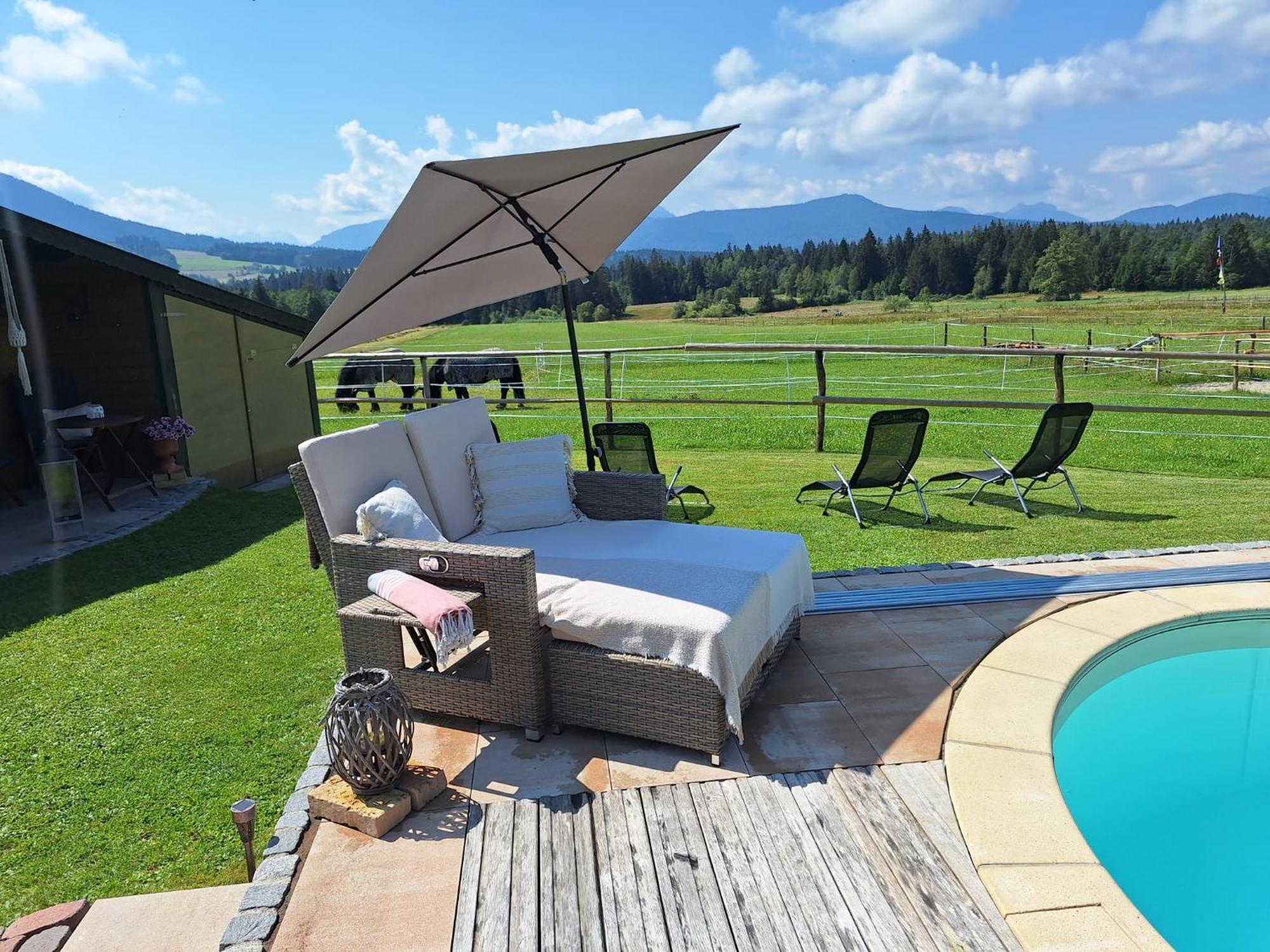 Ferienwohnung Am Wirtshof Siegsdorf Dış mekan fotoğraf